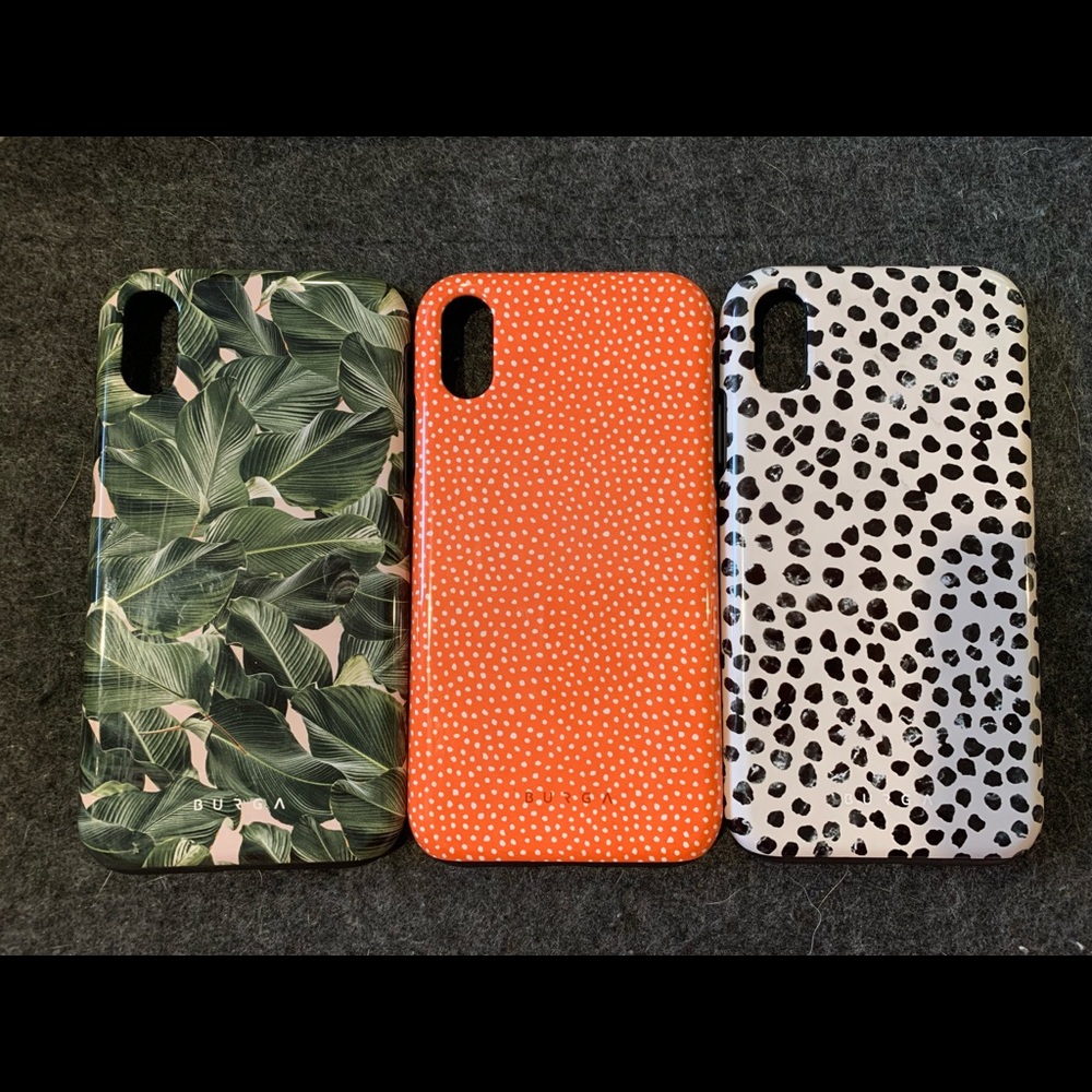 Set of 3 iPhone XR phone cases